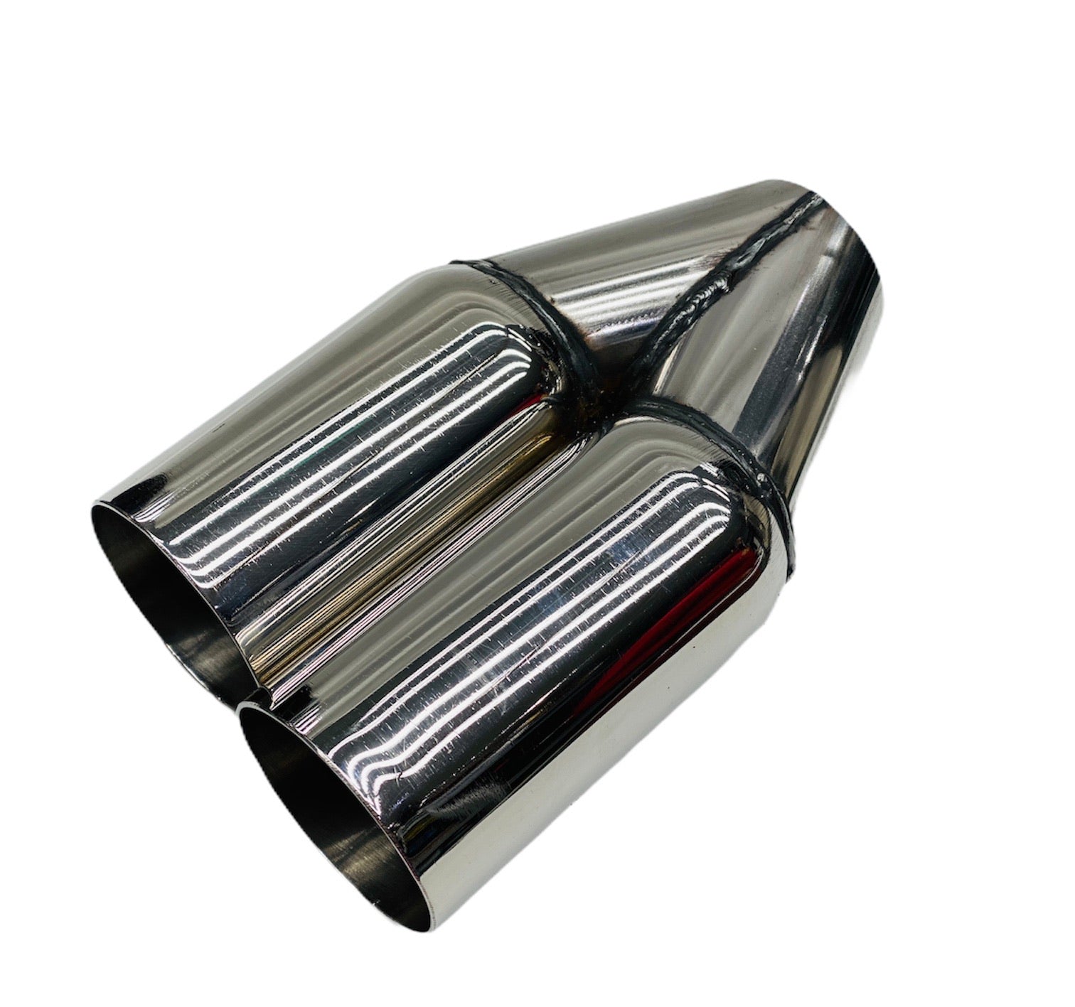 CHROME TAILPIECE C/OFF STRAIGHT