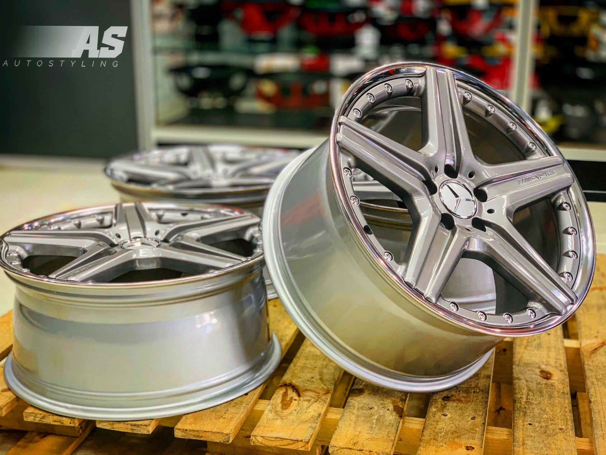 19” OEM AMG 2pce SPLIT WHEELS