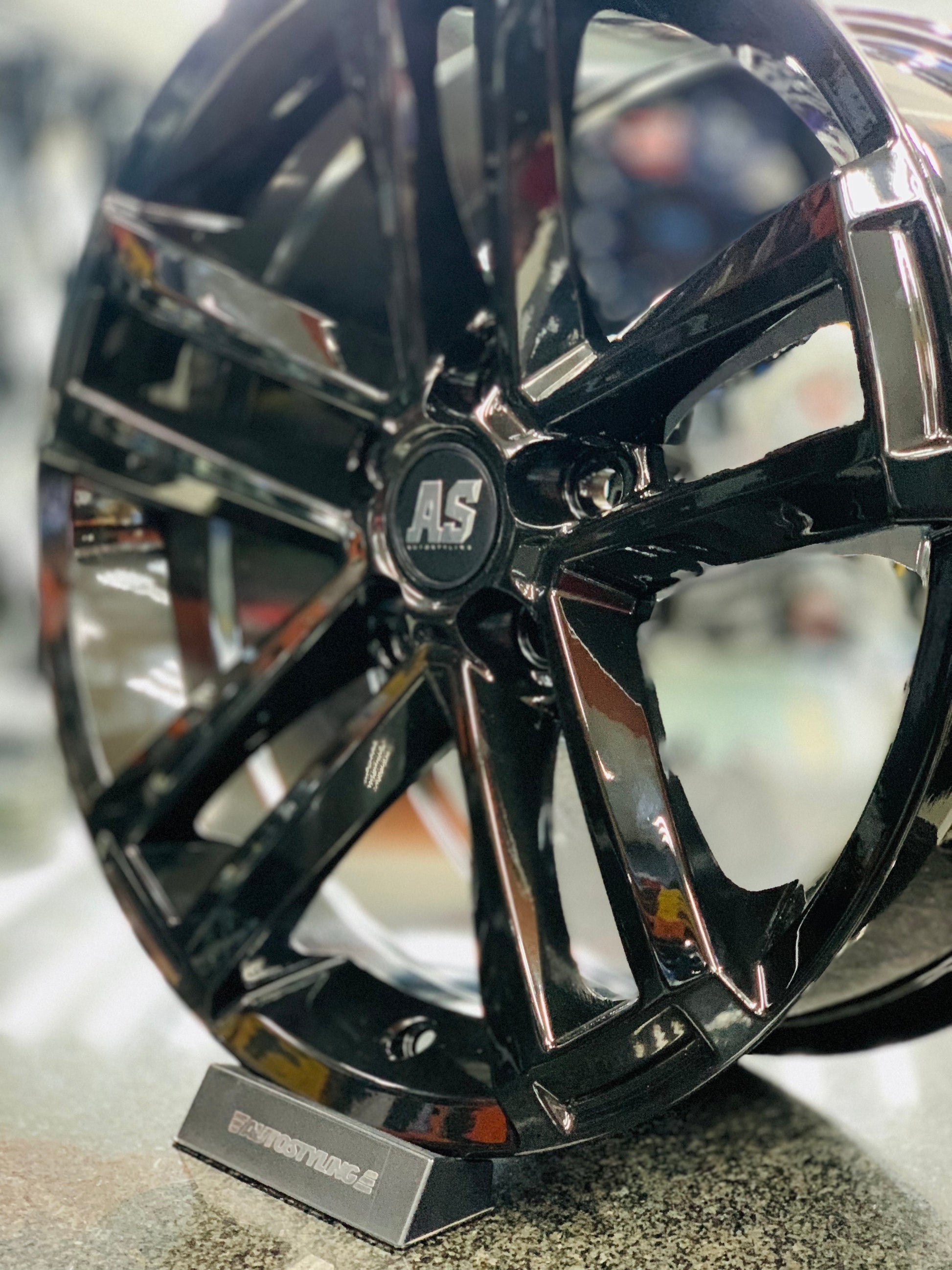 17” AS TSI GLOSS BLACK WHEELS