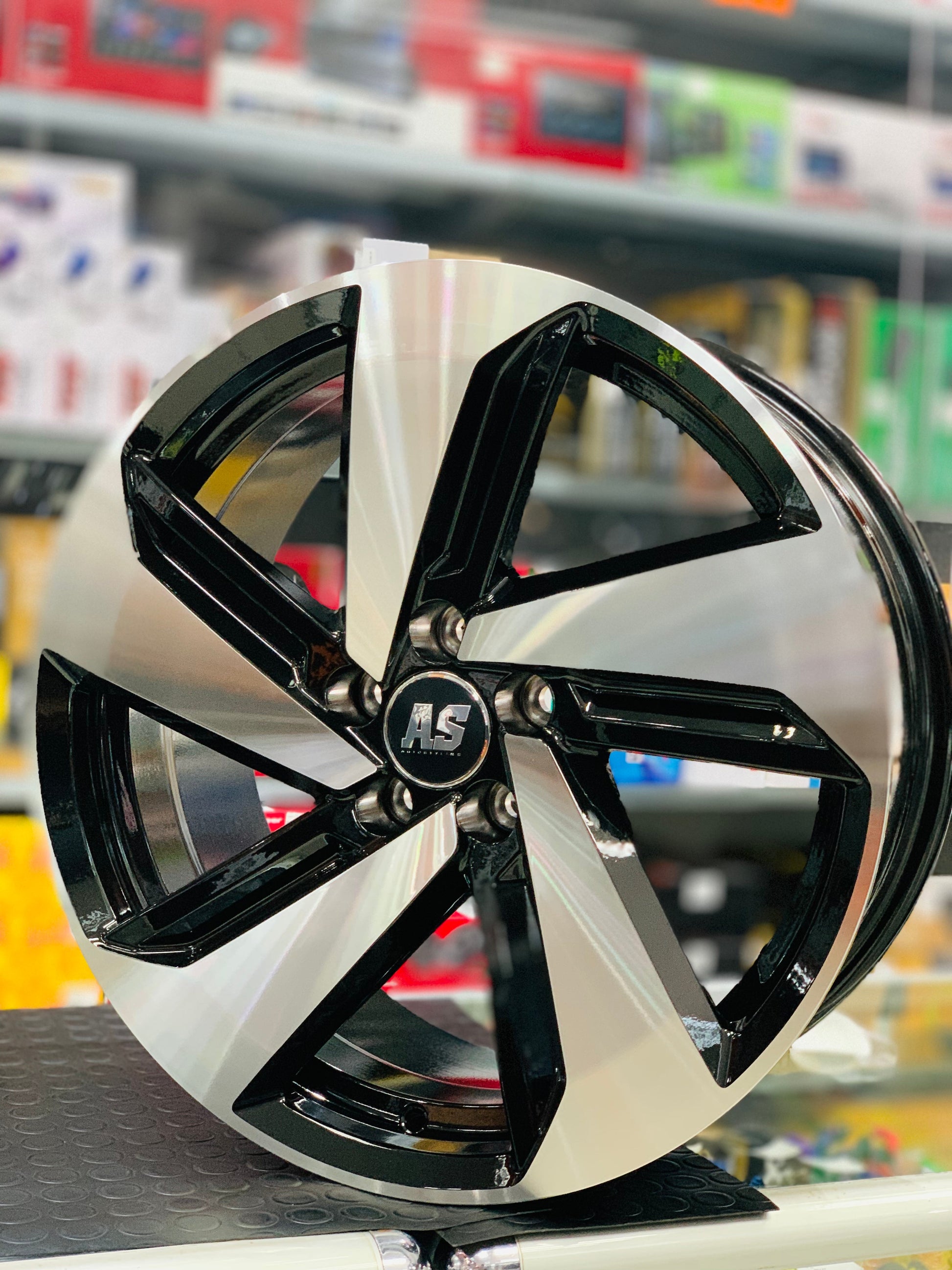 18 ” AS- GTI 5/100 BLACK MACHINE FACE