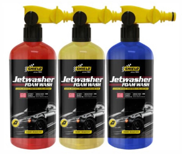 Shield jetwasher foam wash 1l
