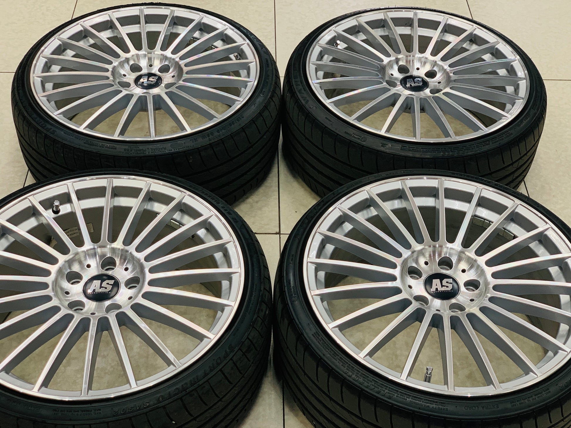 19” AS ALPINA demo rims & tyres