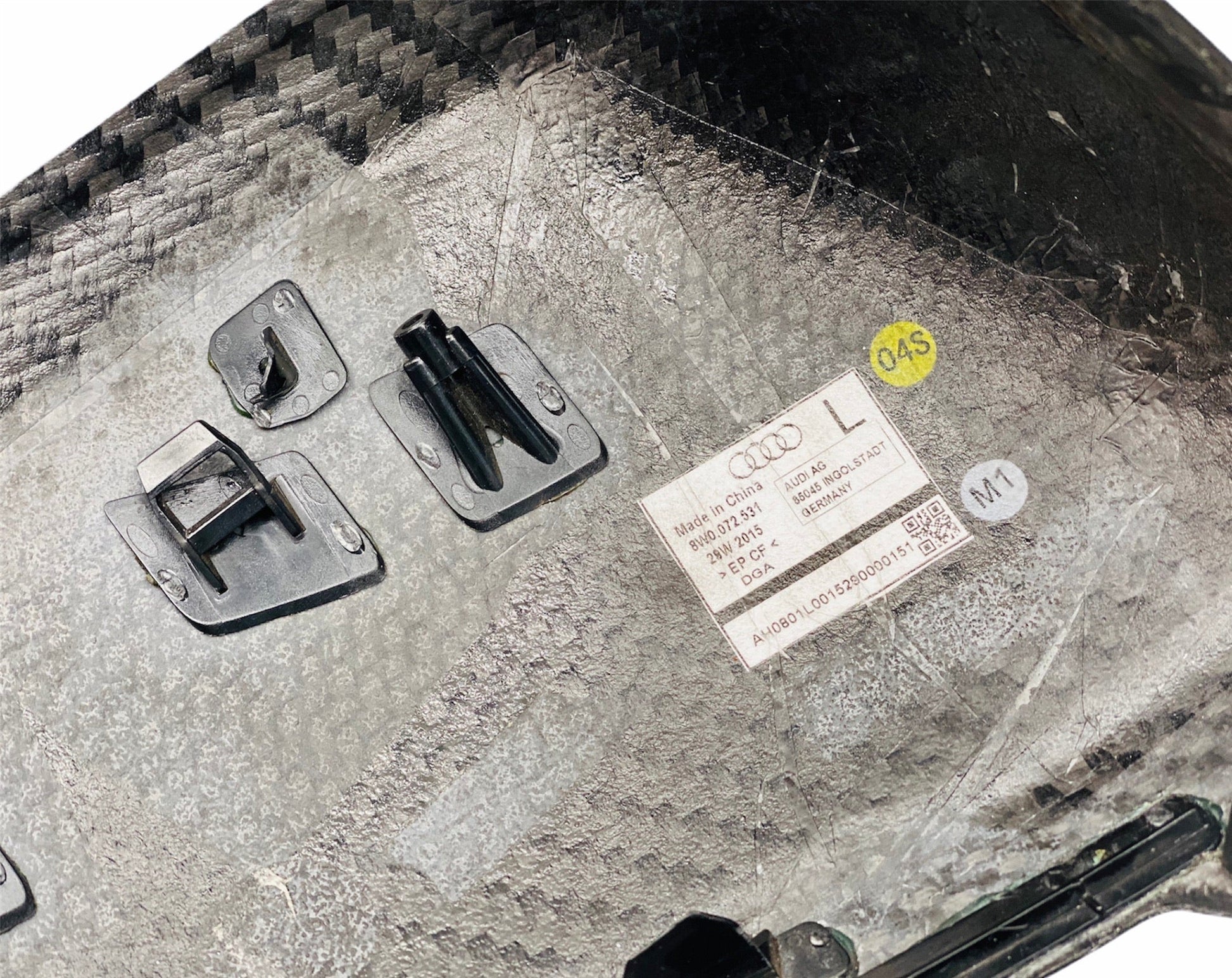 OEM CARBON FIBRE AUDI A4 2015+ MIRROR COVERS