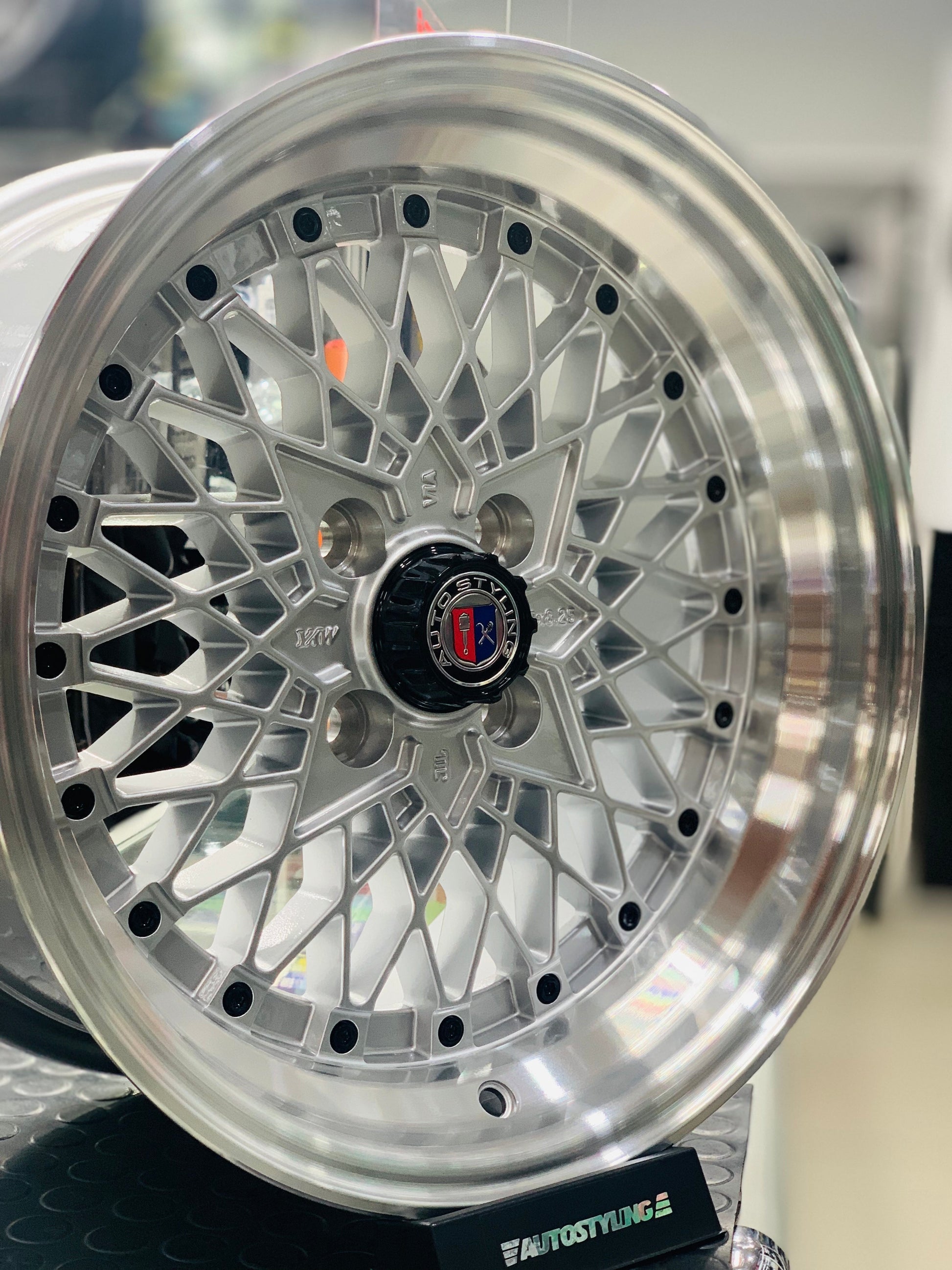 15” AS-SR 4/100 SILVER WHEELS