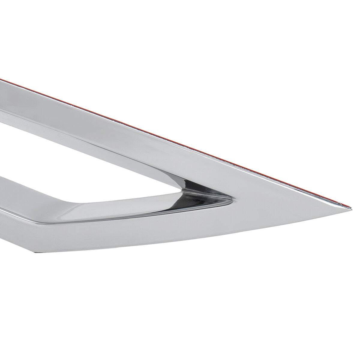 VW POLO 8 TSI TO R-LINE UPGRADE REAR DIFFUSER CHROME TRIMMING