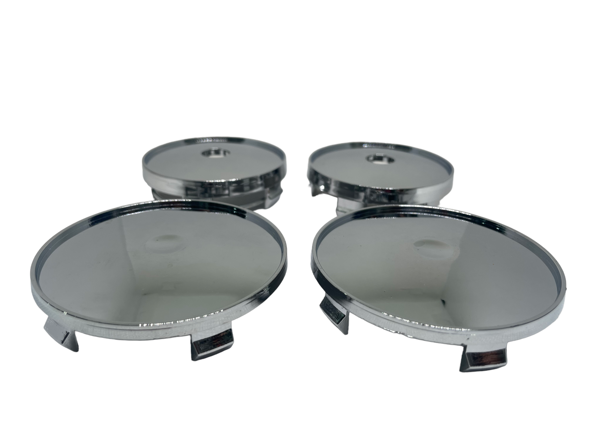Universal rim / wheel centre caps chrome