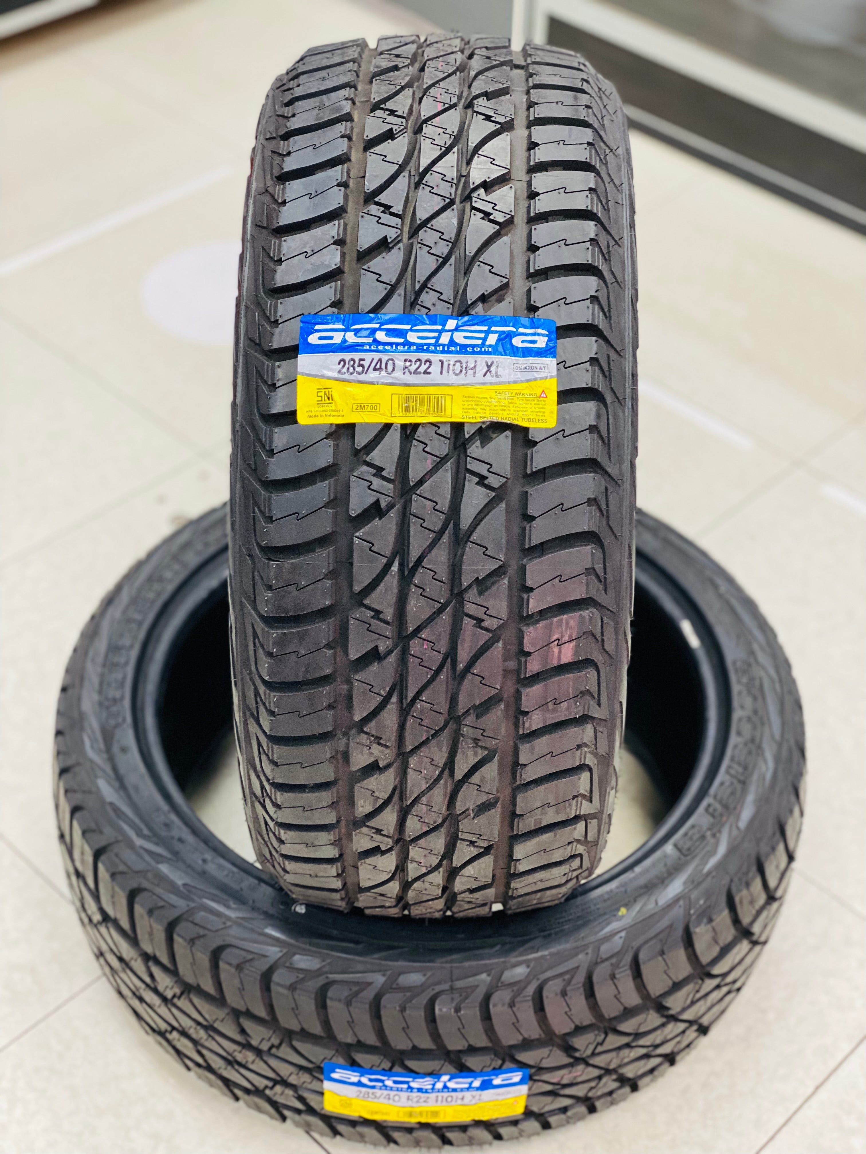 22" tyres