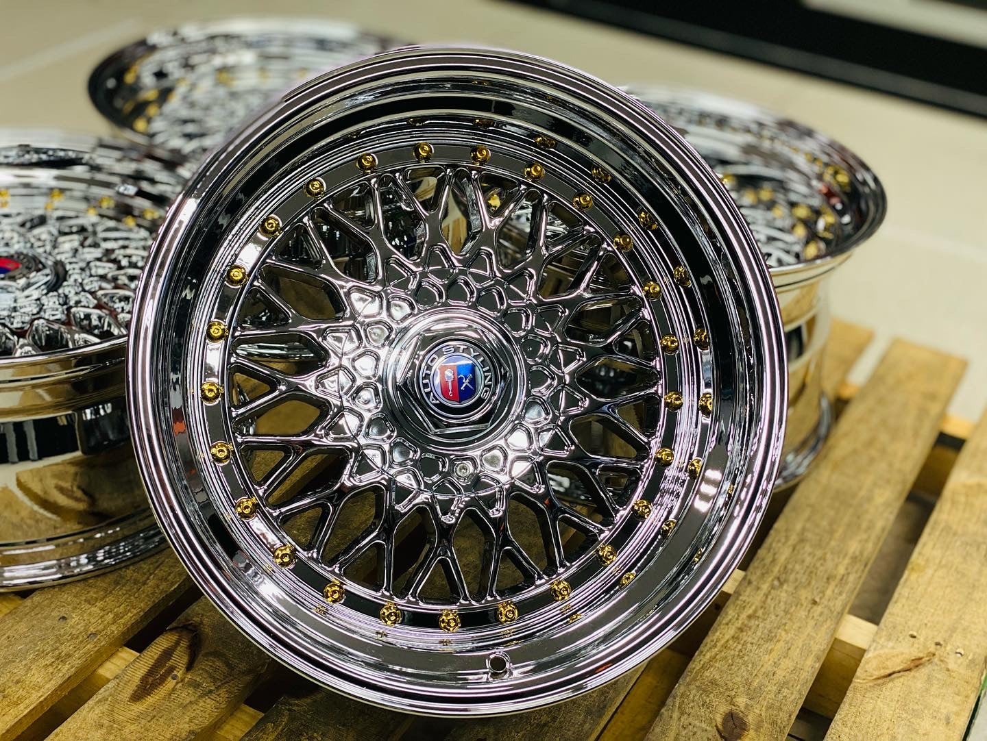 17” AS® Mesh chrome 4x100 & 5x100 8.5j