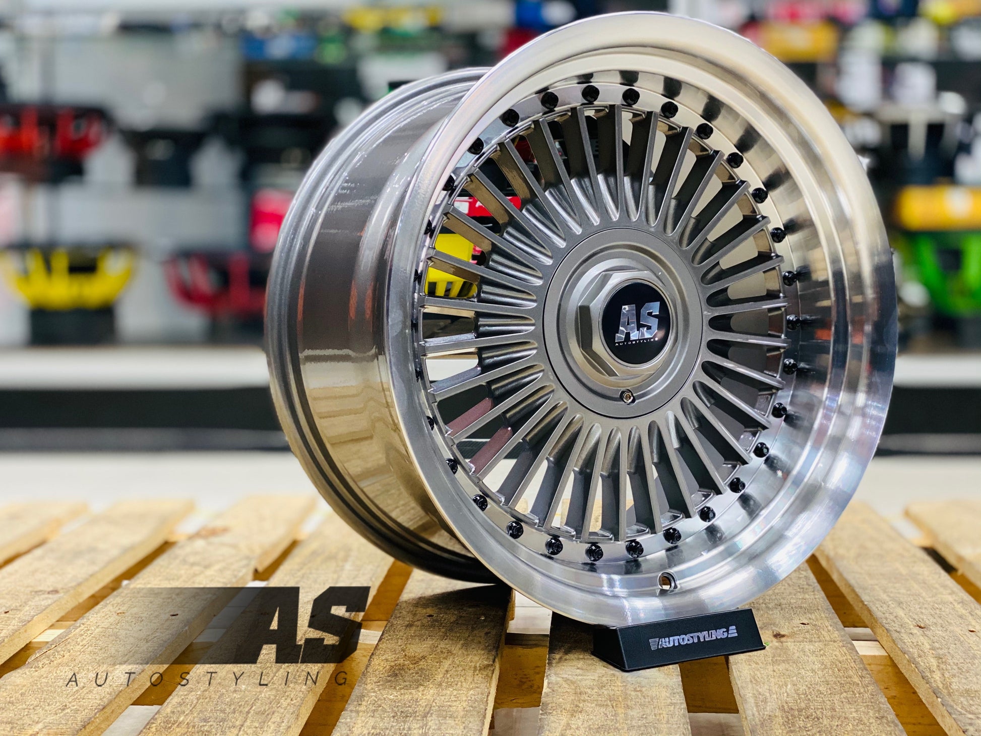 17” AS-EMITZ 5/112 5/120 GUNMETAL