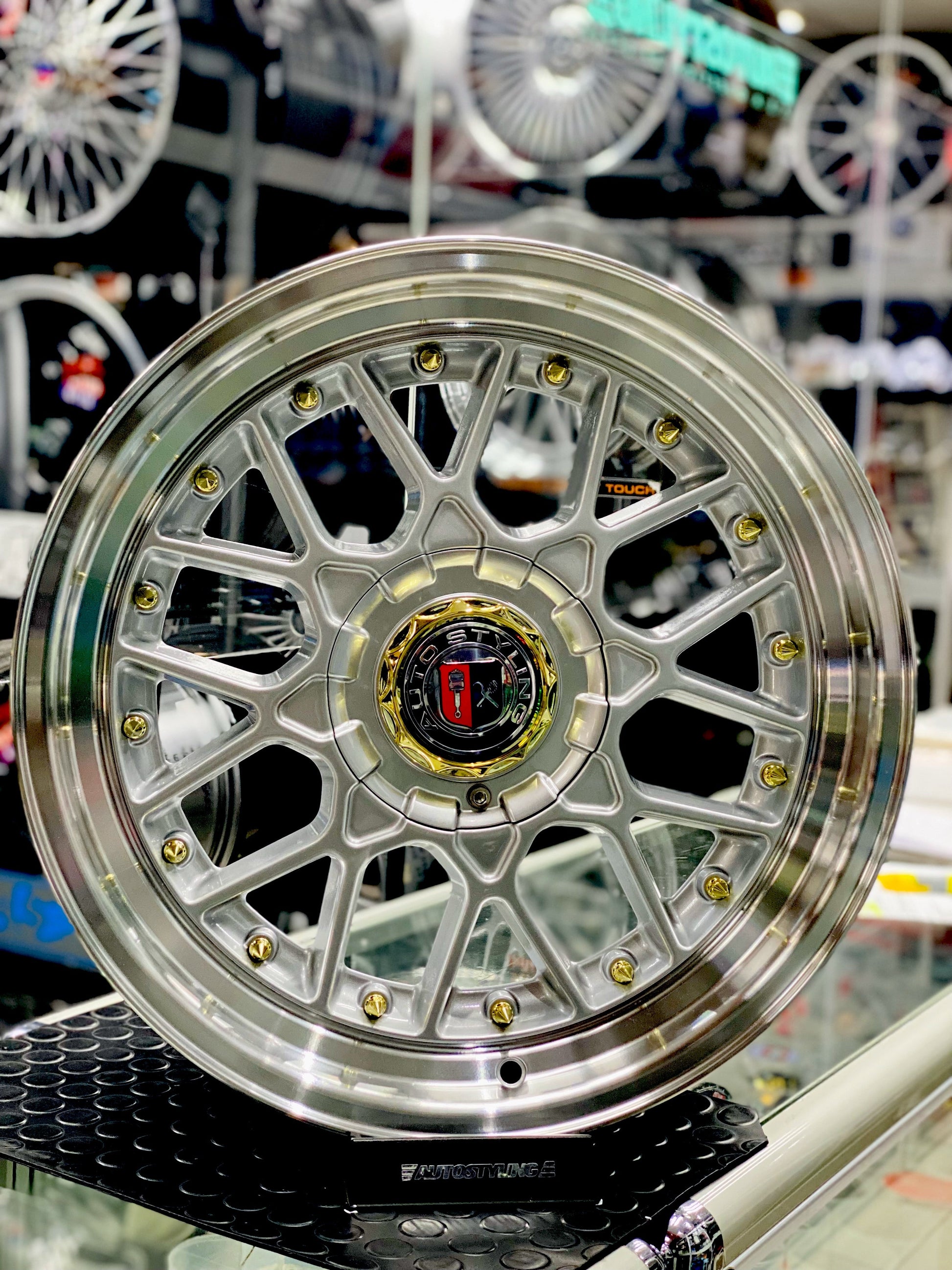 17” AS BSRC 8.5 4/100 4/114 SILVER