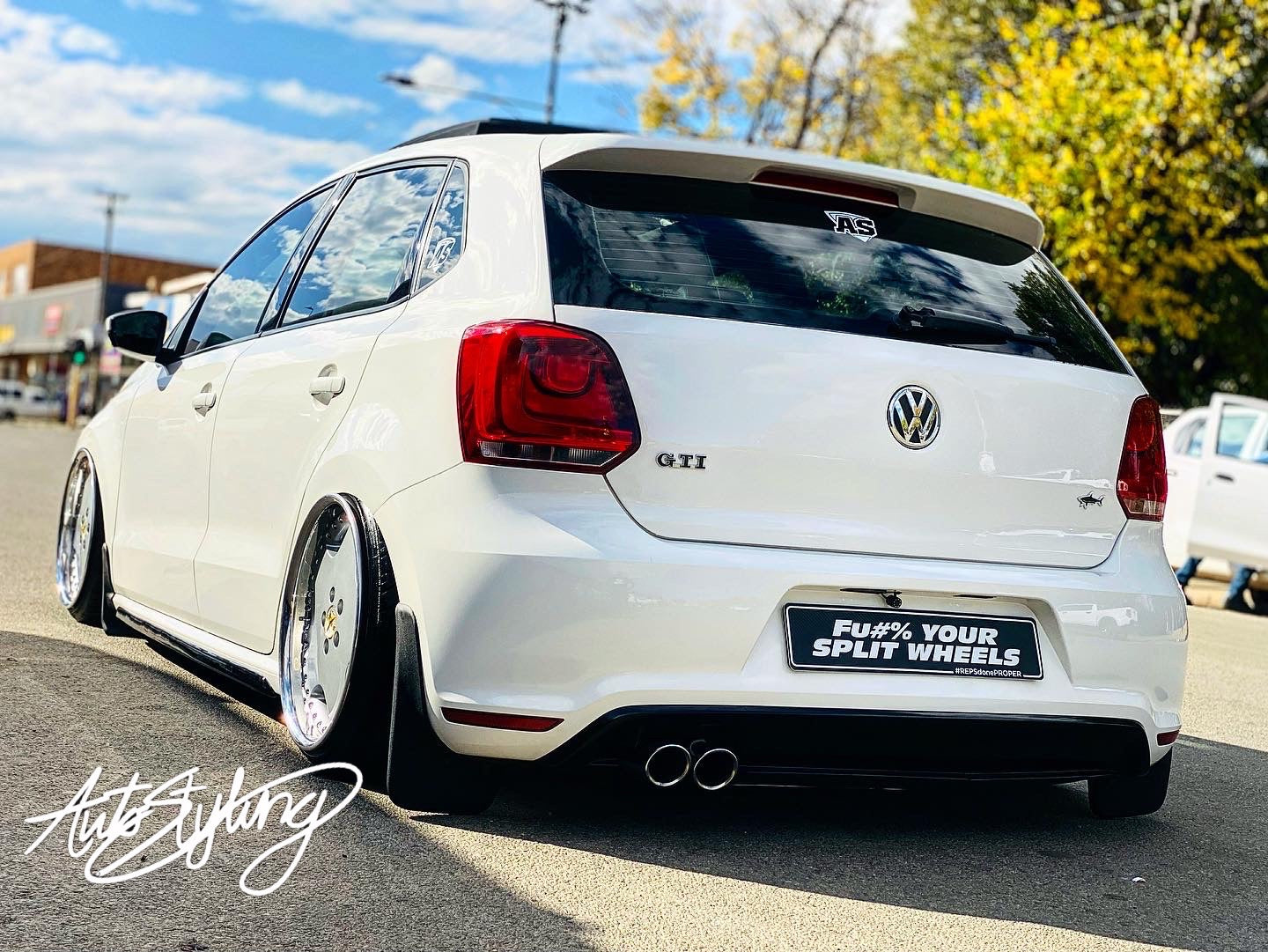 17” WORK RYVER 3 pce split wheels 4x100 pcd