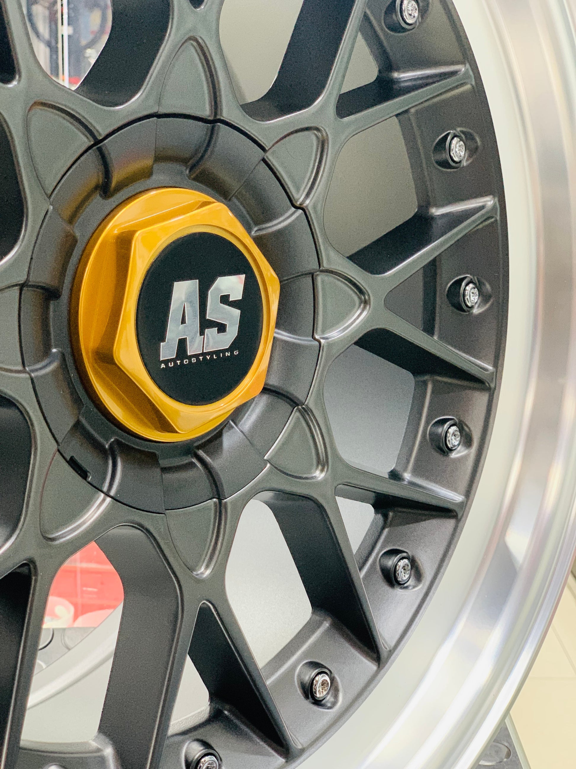 17” AS BBS 506 4/100 & 5/100 matt grey wheels