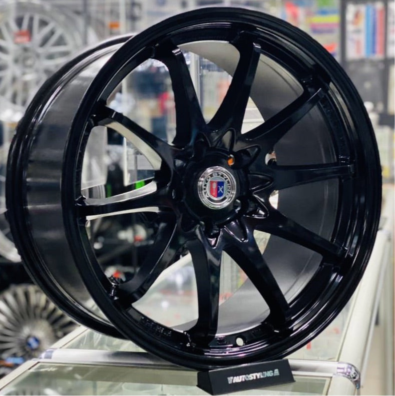 18” AS- CE28  5/114 GLOSS BLACK