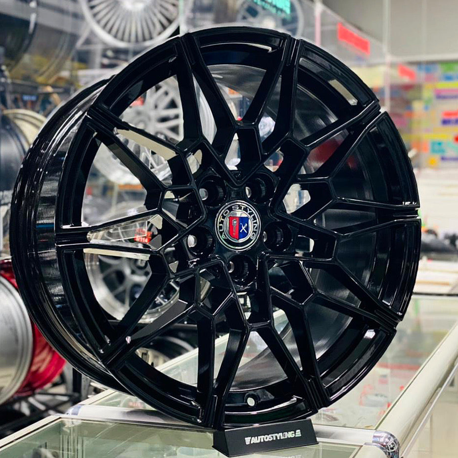 19” AS-M5873/5874 5/112 GLOSS BLACK