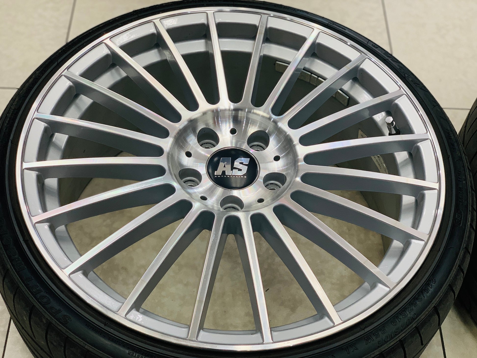 19” AS ALPINA demo rims & tyres