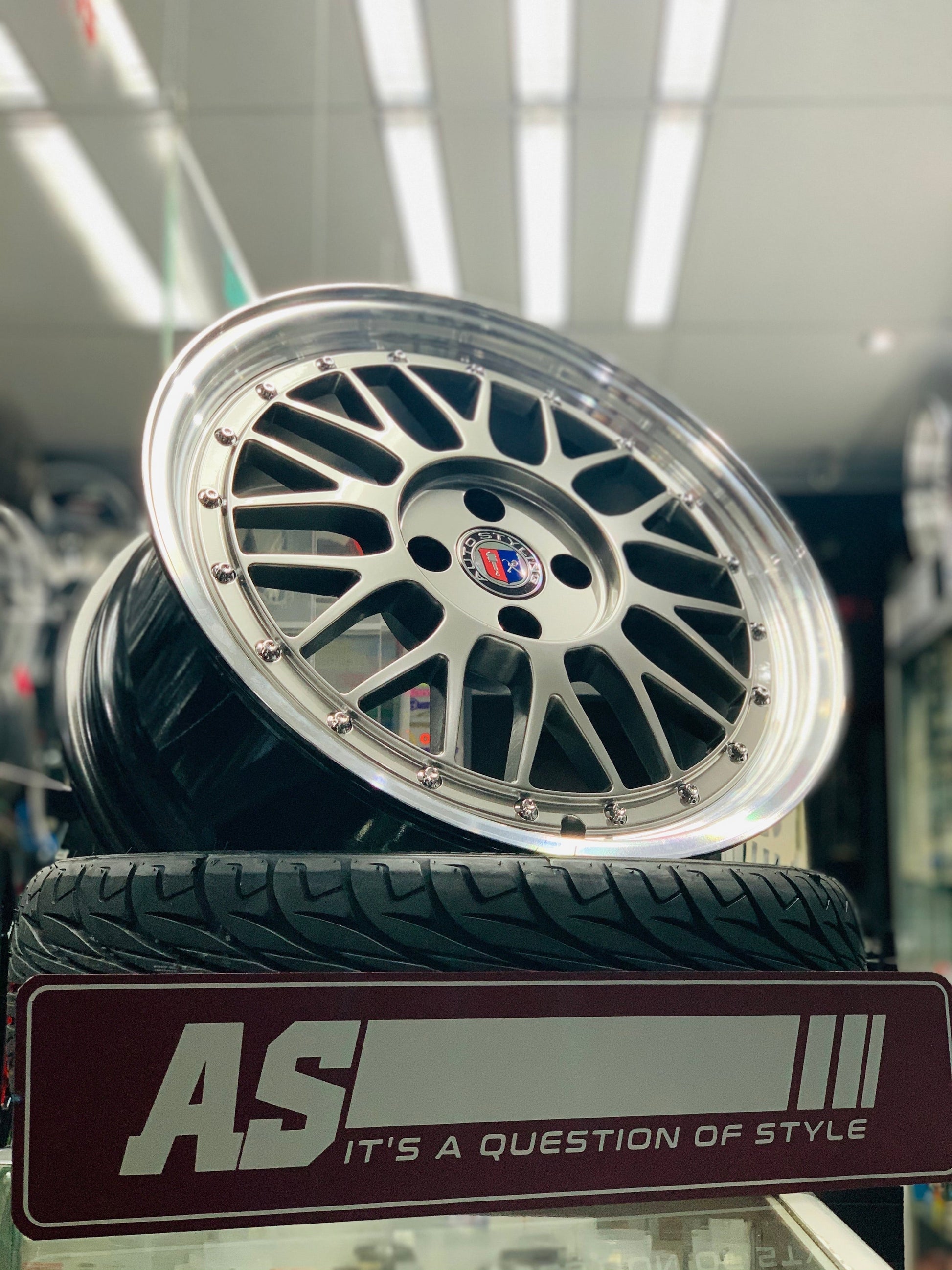 17” AS- LM 4/100 TITANIUM