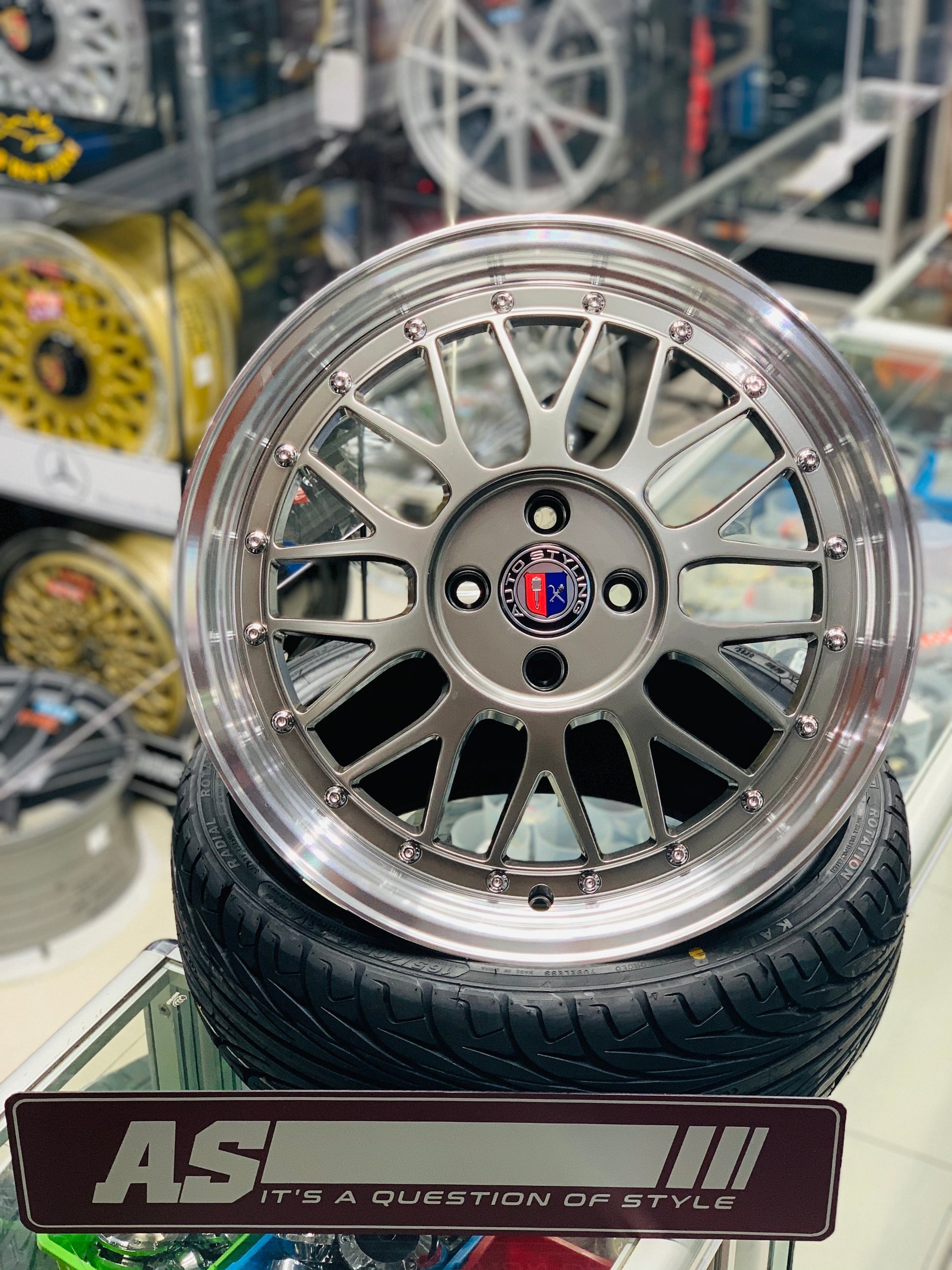 17” AS- LM 4/100 TITANIUM