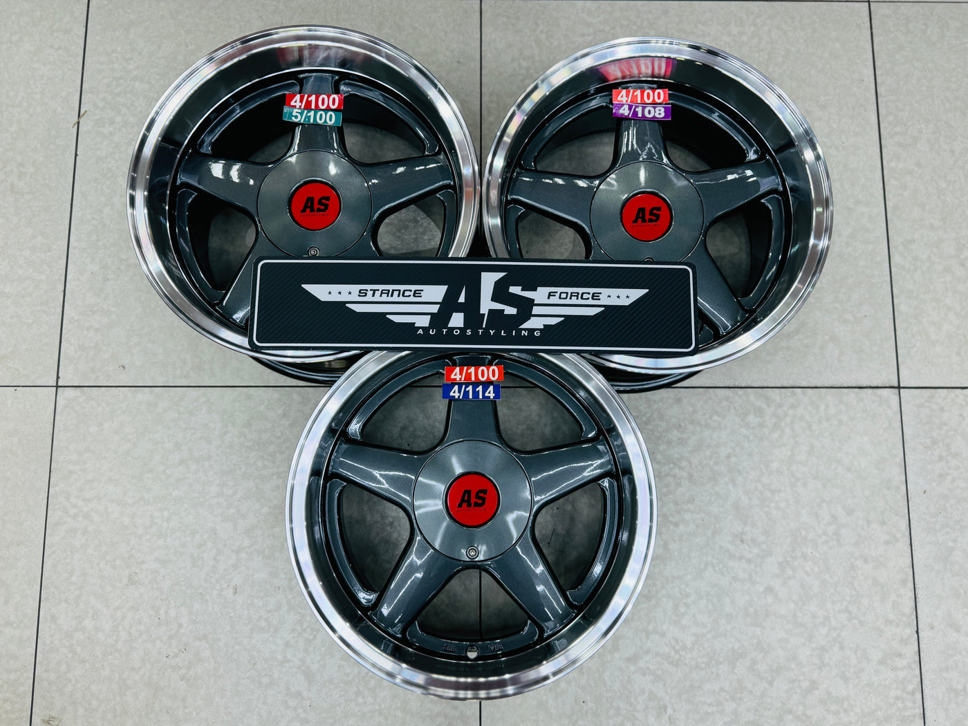 15” AS-EV  5665 wheels