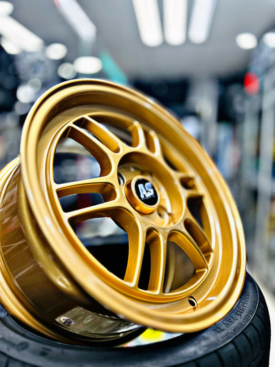 15” AS- ENKEI 7j 4/100 wheels