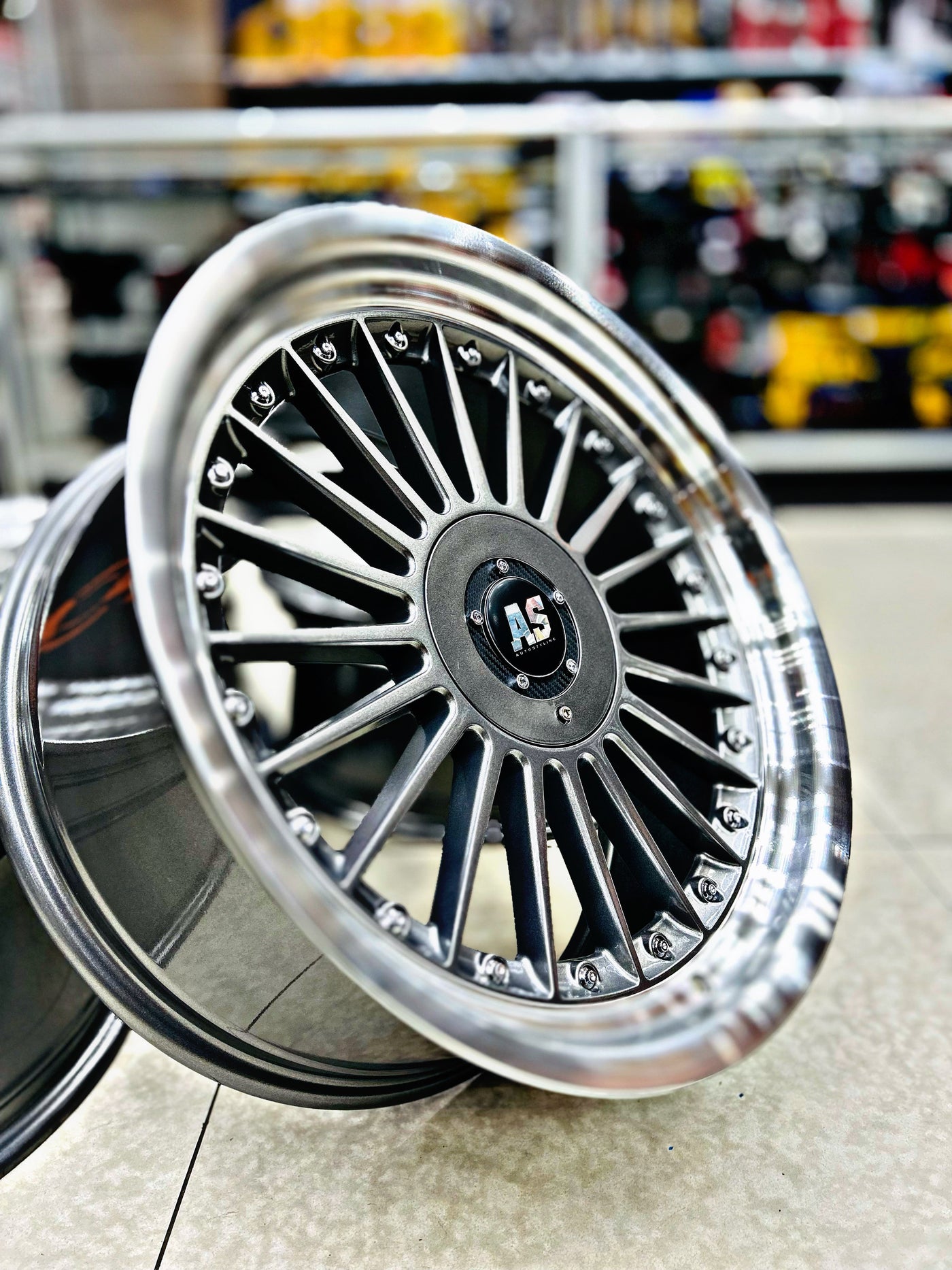 19”AS  ALPINA 5/112 & 5/120 multi pcd gunmetal