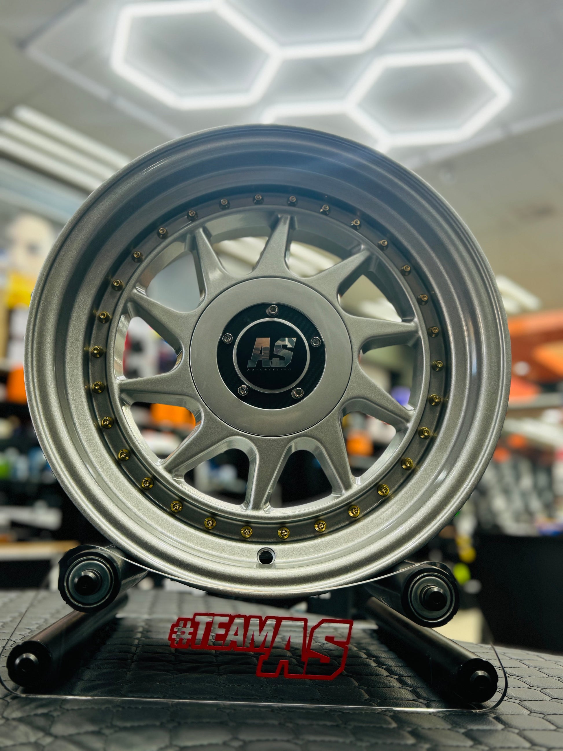 15” AS-CM128 4/100 & 4/114 multi pcd silver wheels
