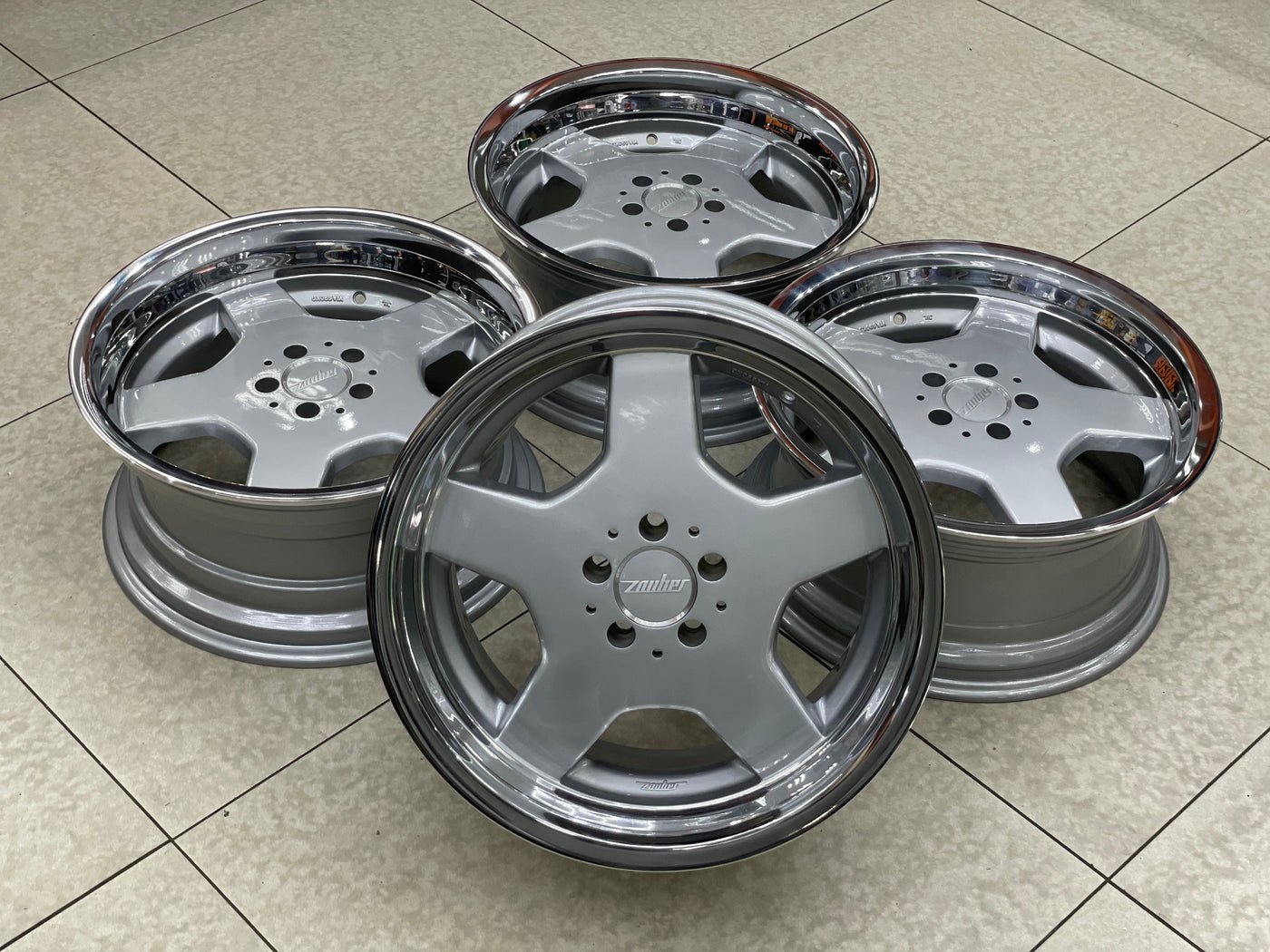 17” ORIGINAL  ZAUBER MONOBLOCK  WHEELS 5/100