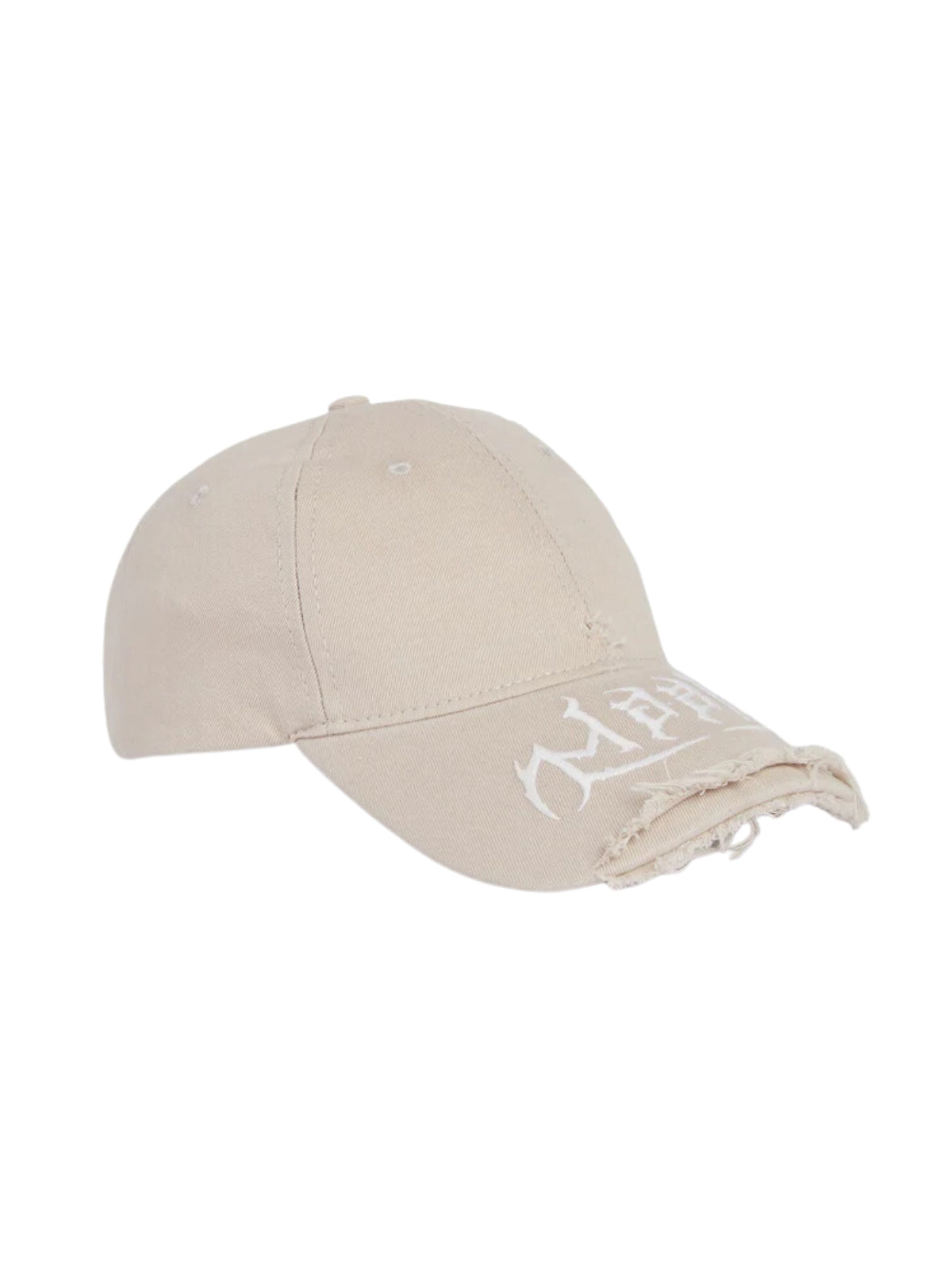 Msgm Cap Logo Beige