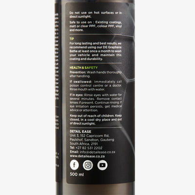 DETAILEASE Graphene Ceramic Bathe - Ceramic Shampoo