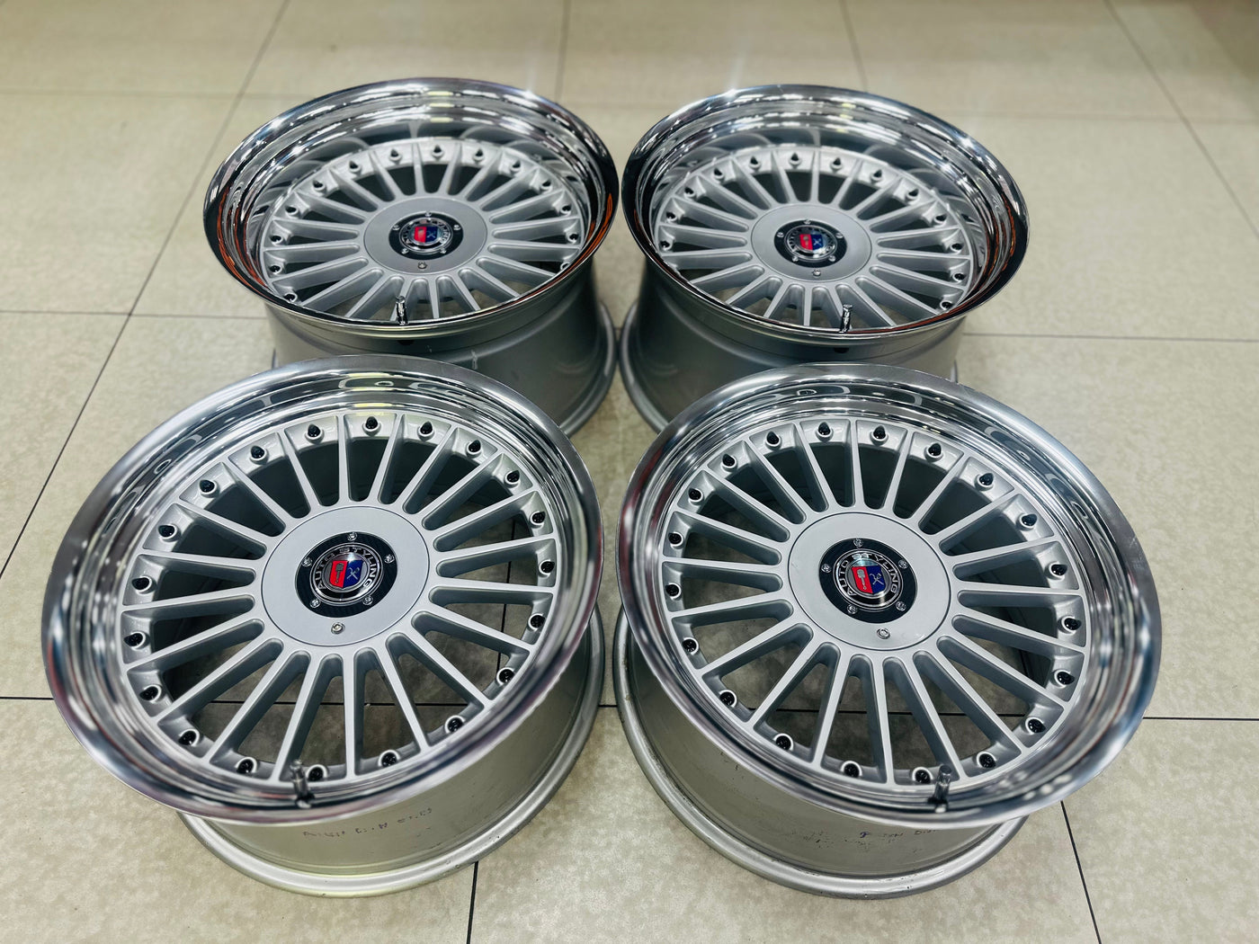 18” AS ALPINA 5X112 & 5X120 wheels with high polished dishes