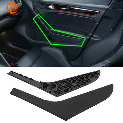 For VW Golf MK6 2009-2013  Side Front Inner Door Handle Covers