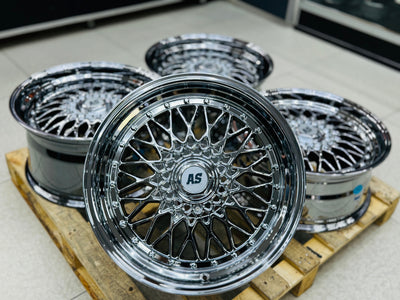 18” AS- MESH 5/100 5/120 SILVER CHROME