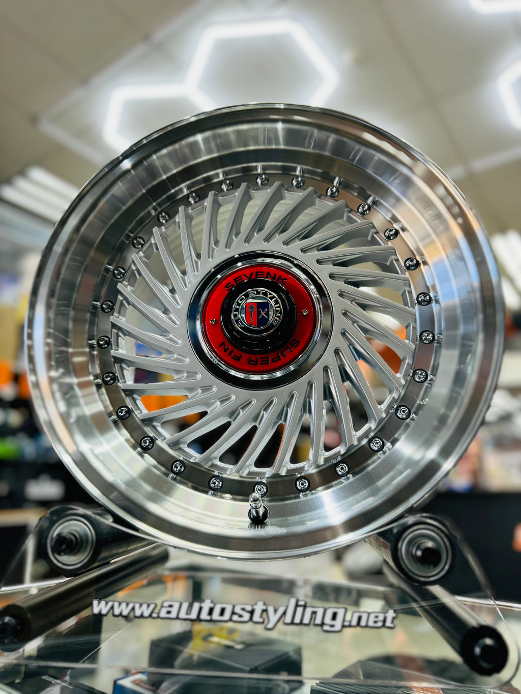 15” AS- SUPERFIN SILVER  4/100 4/114  wheels