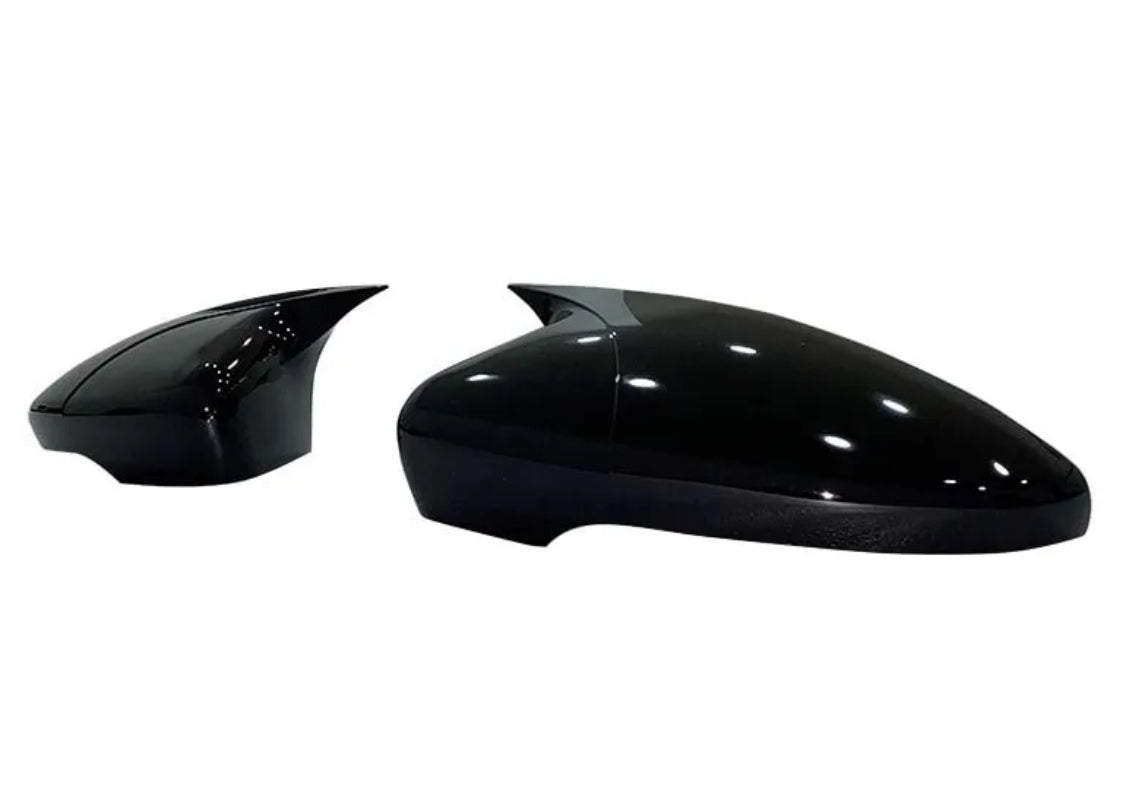 VW JETTA  MK 6  M4 / BATMAN MIRROR COVERS GLOSS BLACK