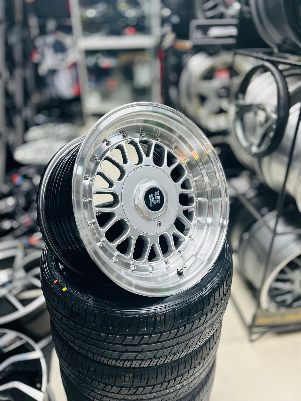 15” AS- 7487 BLAZE 4/100 4/108  SILVER