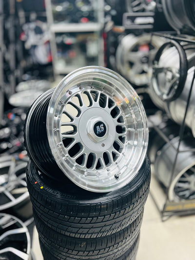 15” AS- 7487 BLAZE 4/100 4/108  SILVER