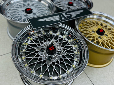 15” AS-SR 4/100 SILVER WHEELS