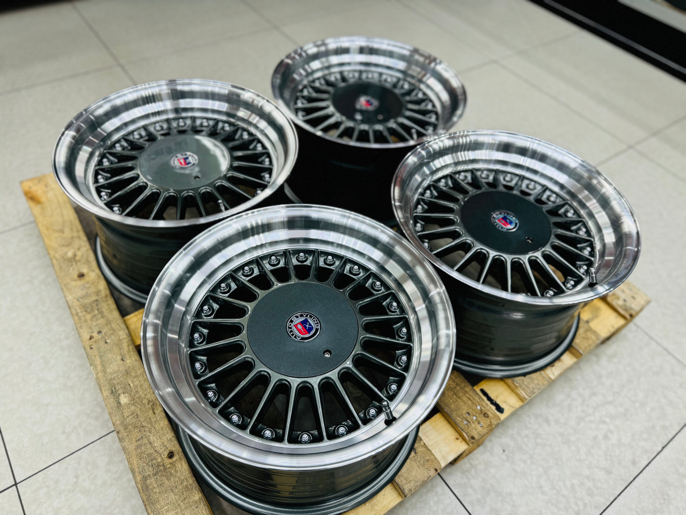 15” AS- ALPINA 4/100 & 4/114 wheels grey