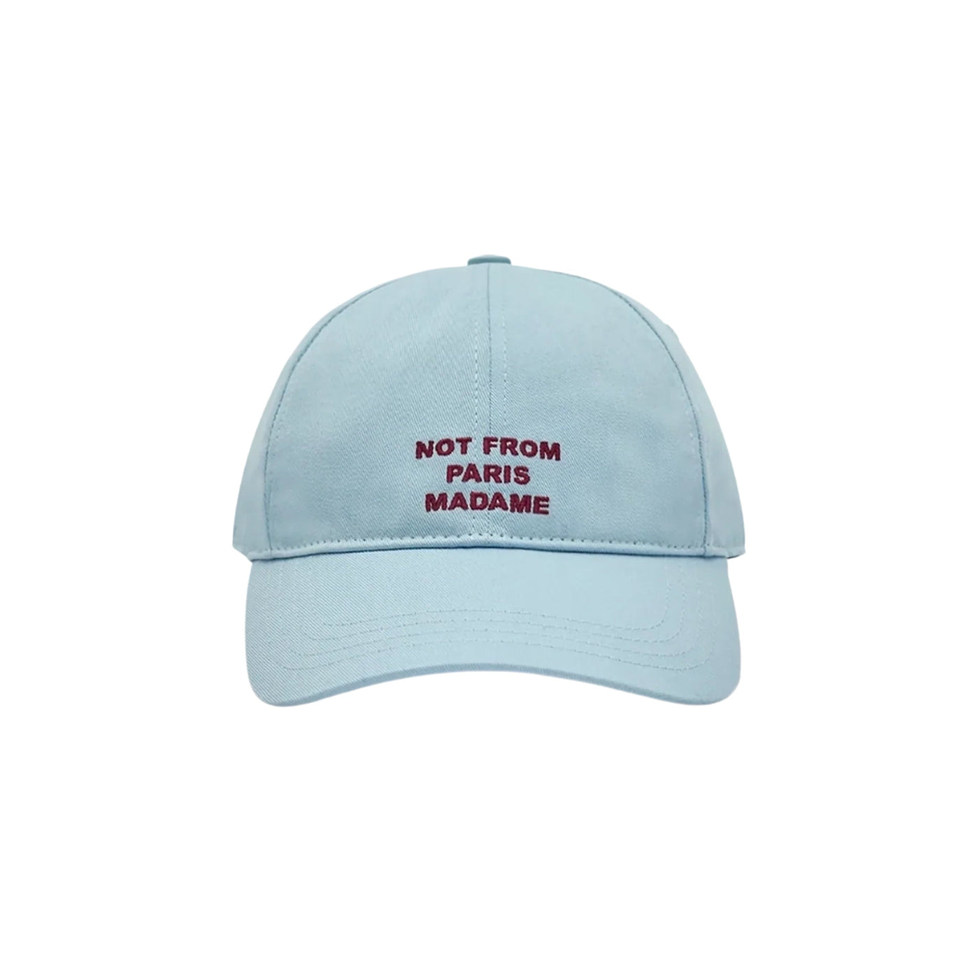 Drole De Monsieur Cap Slogan Light Blue