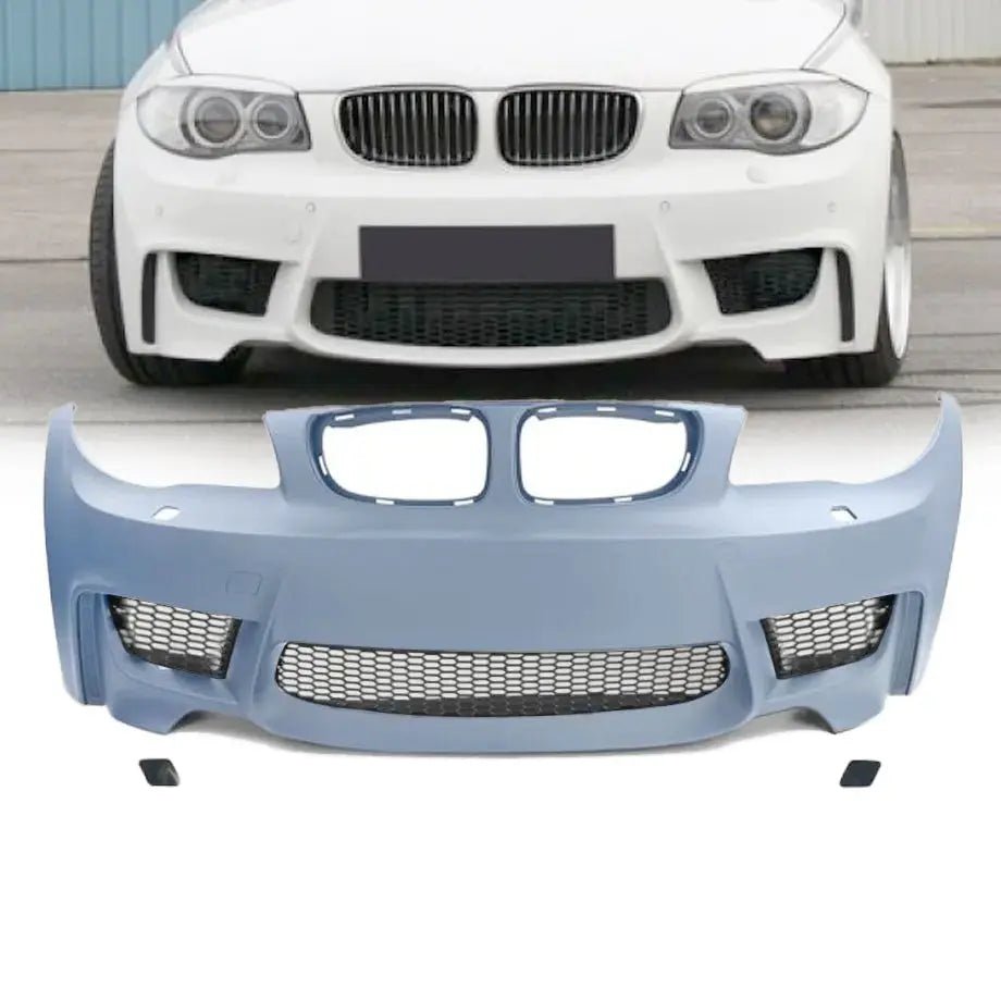 BM E82 / E87 (1-Series) - 1M Style Plastic Front Bumper Upgrade