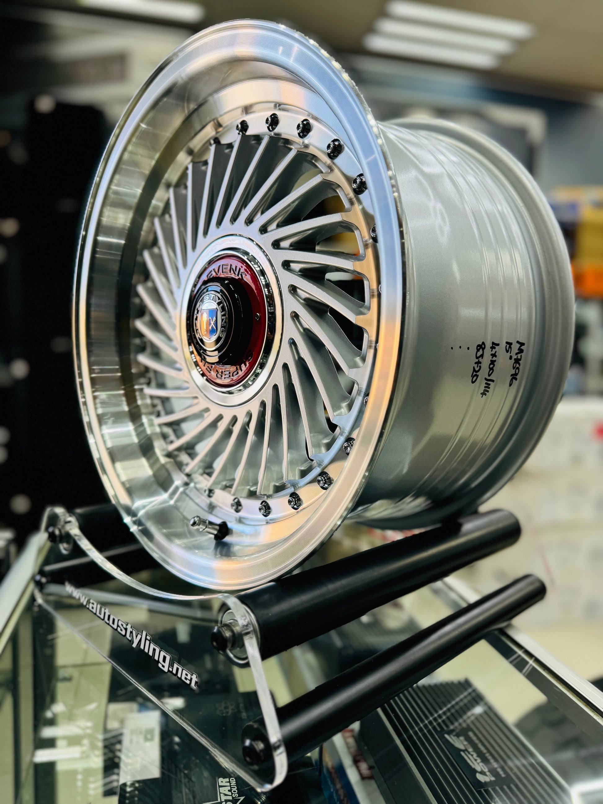 15” AS- SUPERFIN SILVER  4/100 4/114  wheels