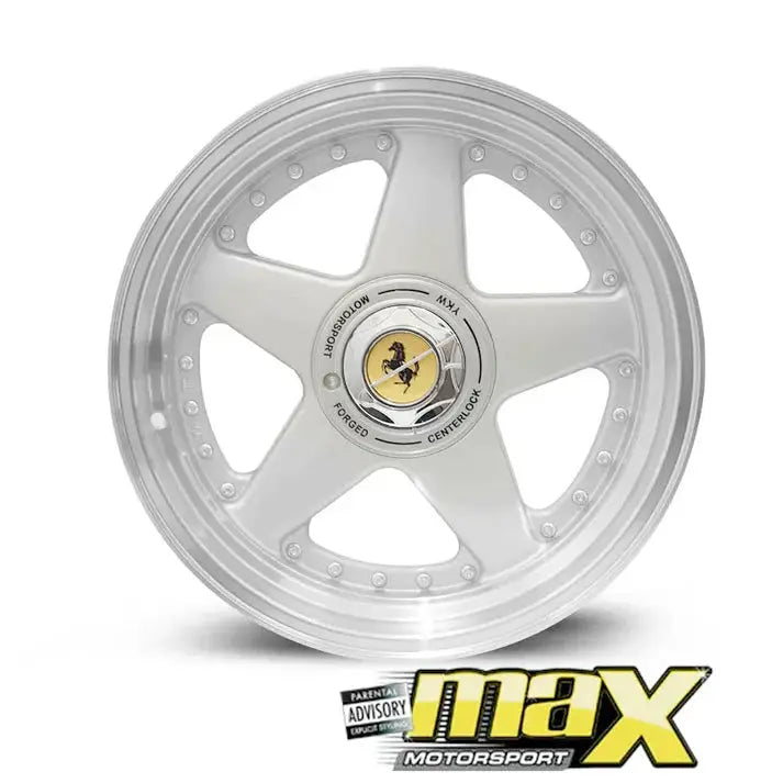15 Inch Mag Wheel - MX5666-SL Wheel (4x100 / 108 PCD)