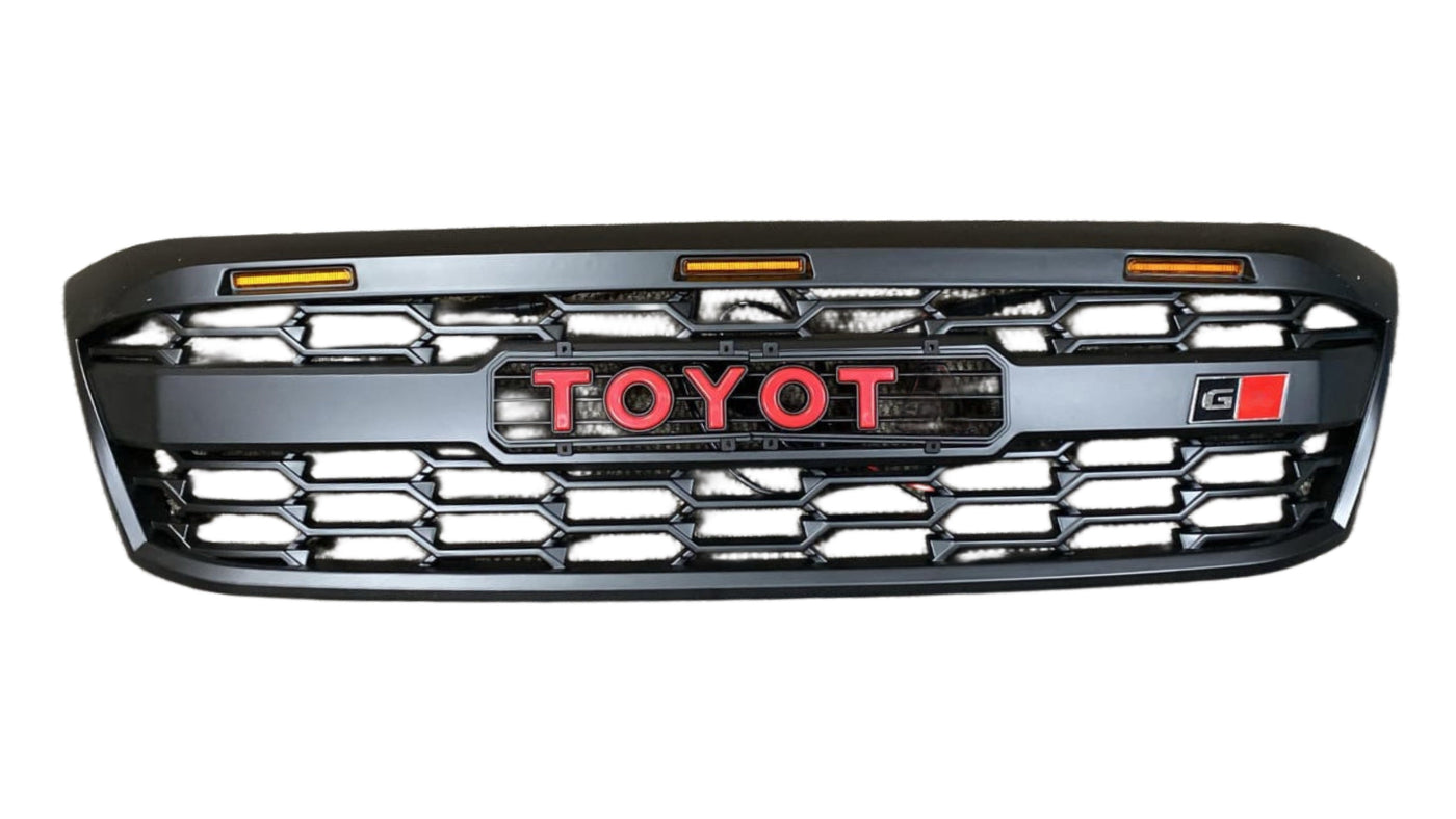 TOYOTA HILUX VIGO 2005-2011  GR GRILL with amber LED