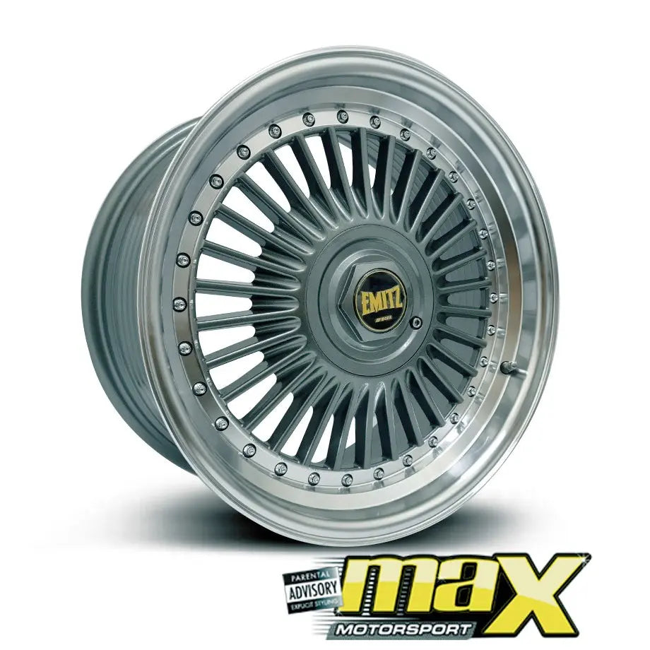 15 Inch Mag Wheel - MX7617 Emit Wheels - (5x100/114.3 PCD)