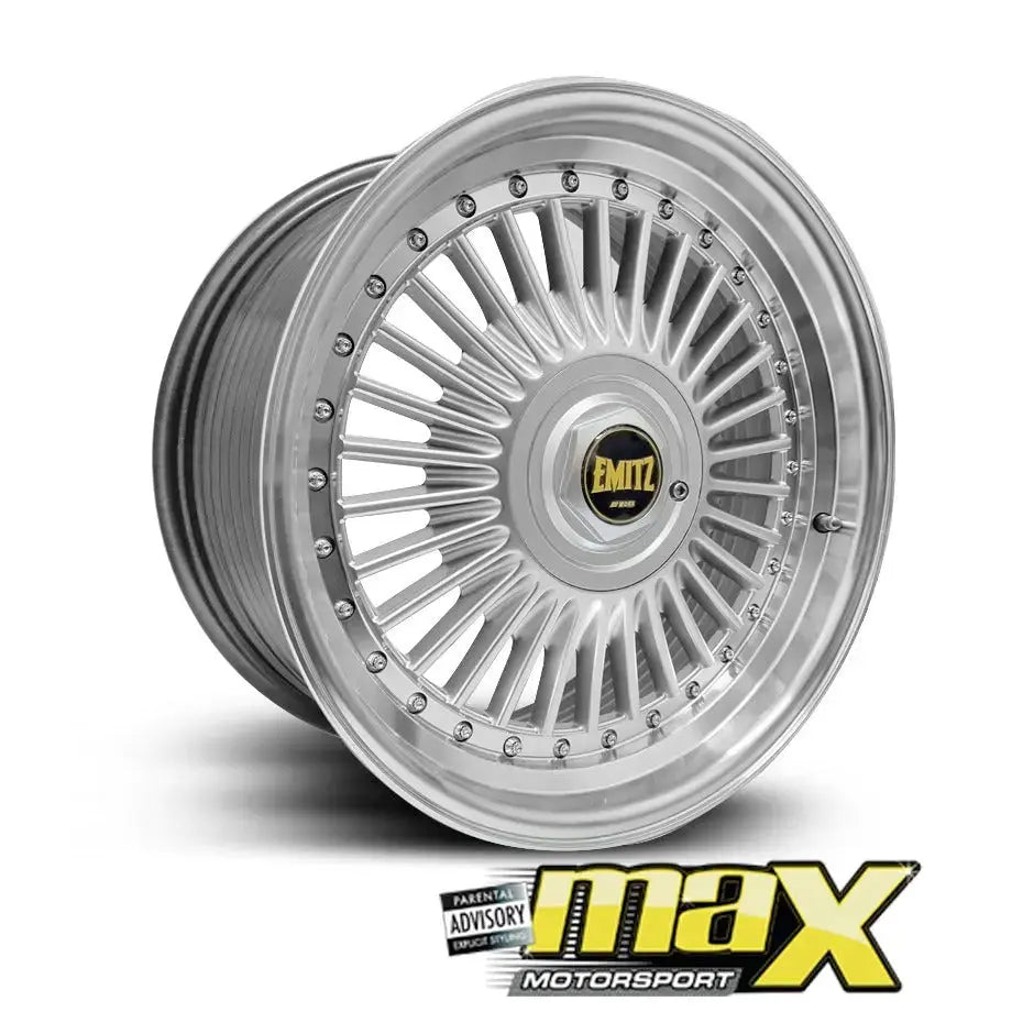 15 Inch Mag Wheel - MX7691 Emit Wheels - (4x100/114.3 PCD)