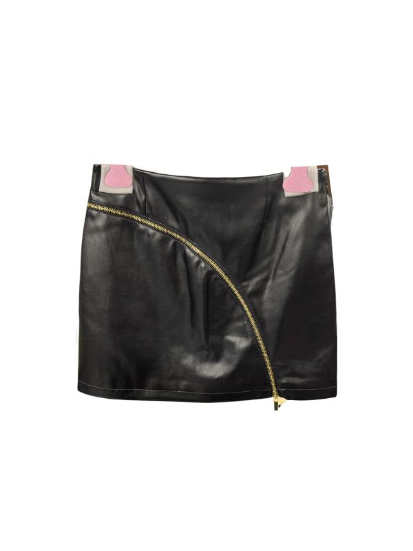 Chiara Ferragni Skirt Zip Black
