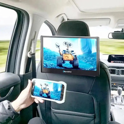 10.1" Roadstar Android Entertainment Headrest Tablet Screens With Bluetooth Headphones