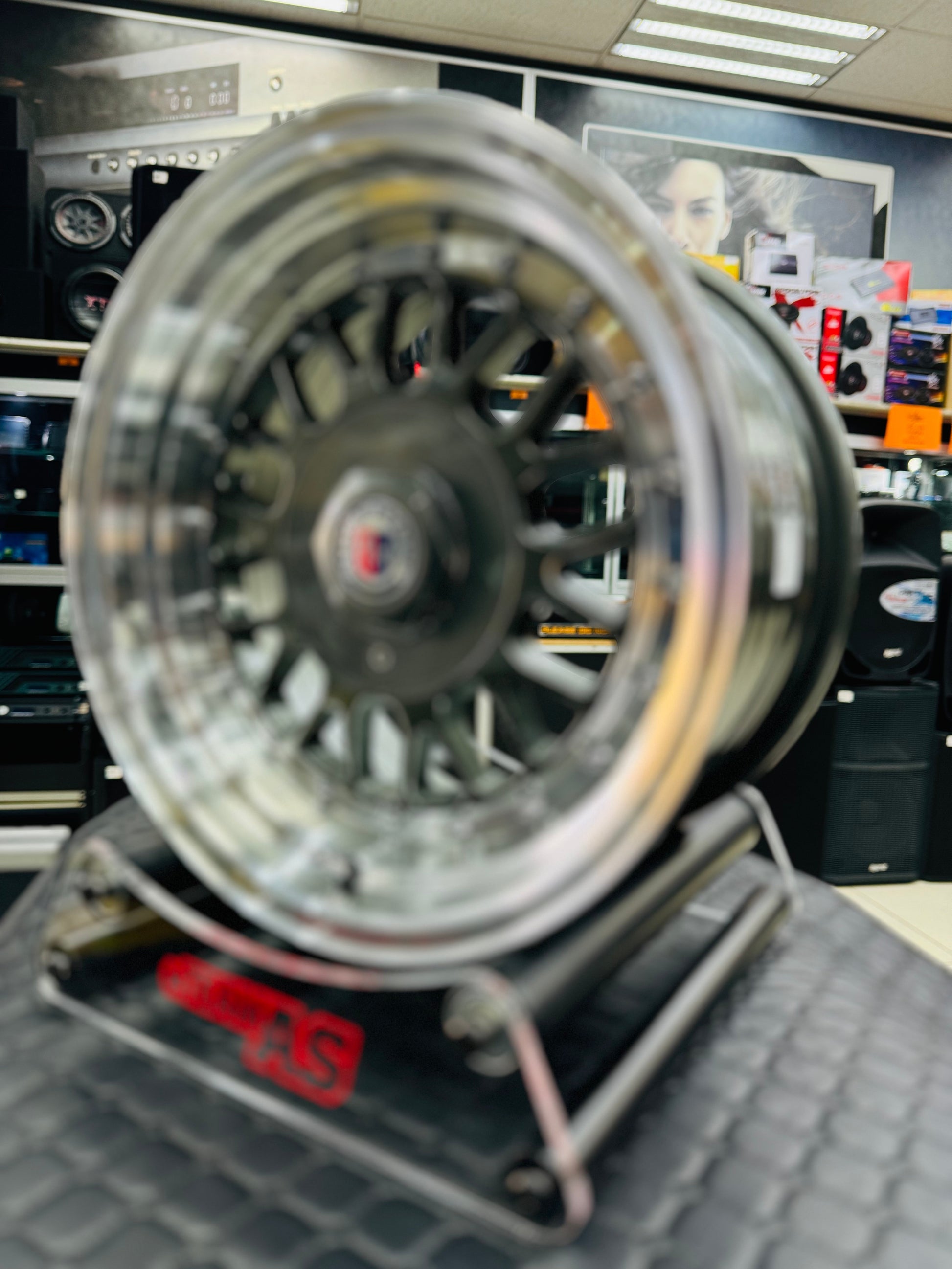 15” AS- 7492 5/100 5/114 grey gunmetal wheels