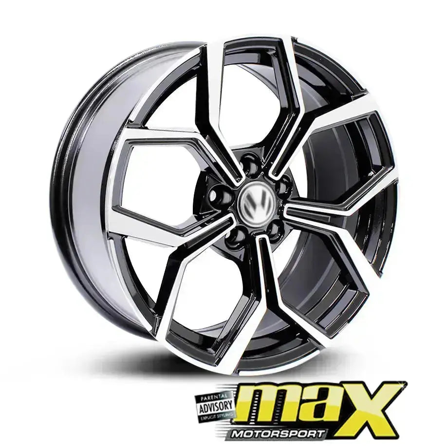 15 Inch MXVW01 Polo Life GTI Style Wheel & Tyre Combo - 5x100 PCD