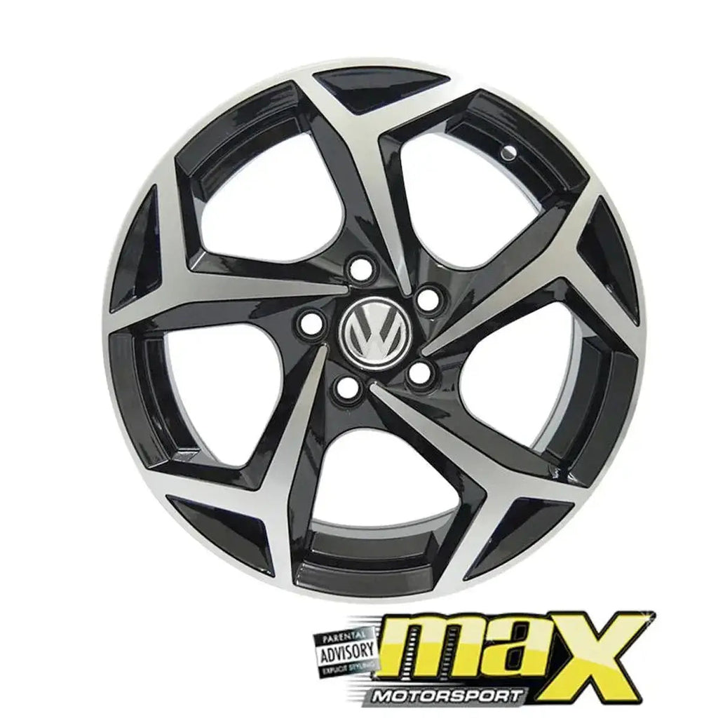 15 Inch MX1392 Polo R-Line Style Wheel & Tyre Combo (5x100 PCD)