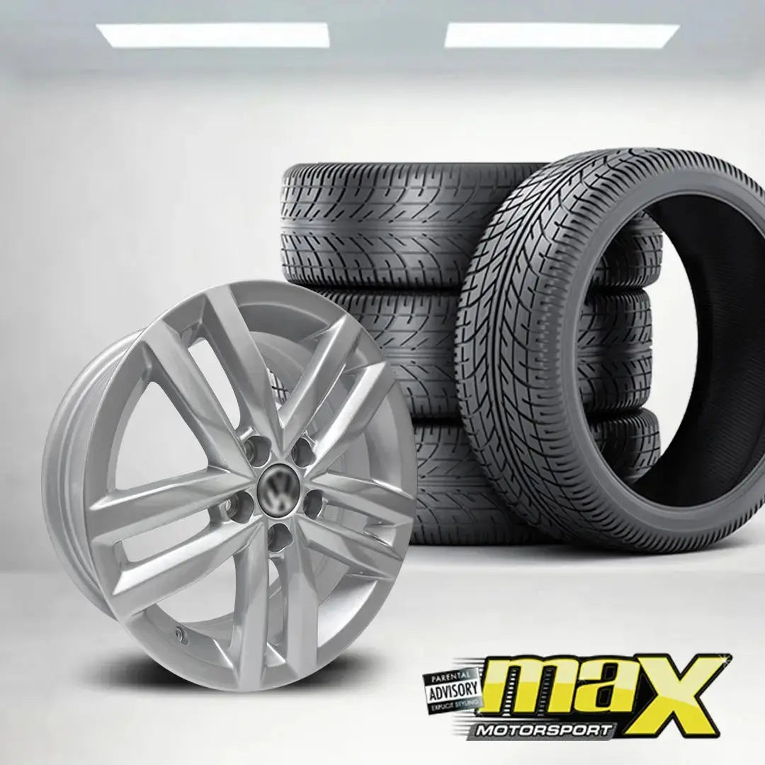 15 Inch MX0482 Polo Mirabeau Style Wheel & Tyre Combo - 5x100 PCD